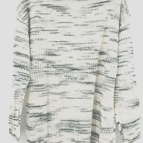 TORRID IVORY SPACE DYE TURTLENECK SWEATER 1X 14/16 - Picture 5 of 16